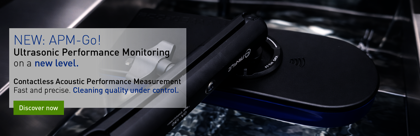 Ecoclean APM-Go! Contactless Acoustic Performance Measurement